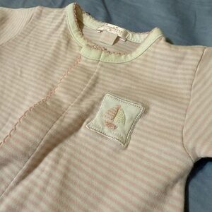 Kissy Kissy Striped White/Pink Premier Basics Converter Gown